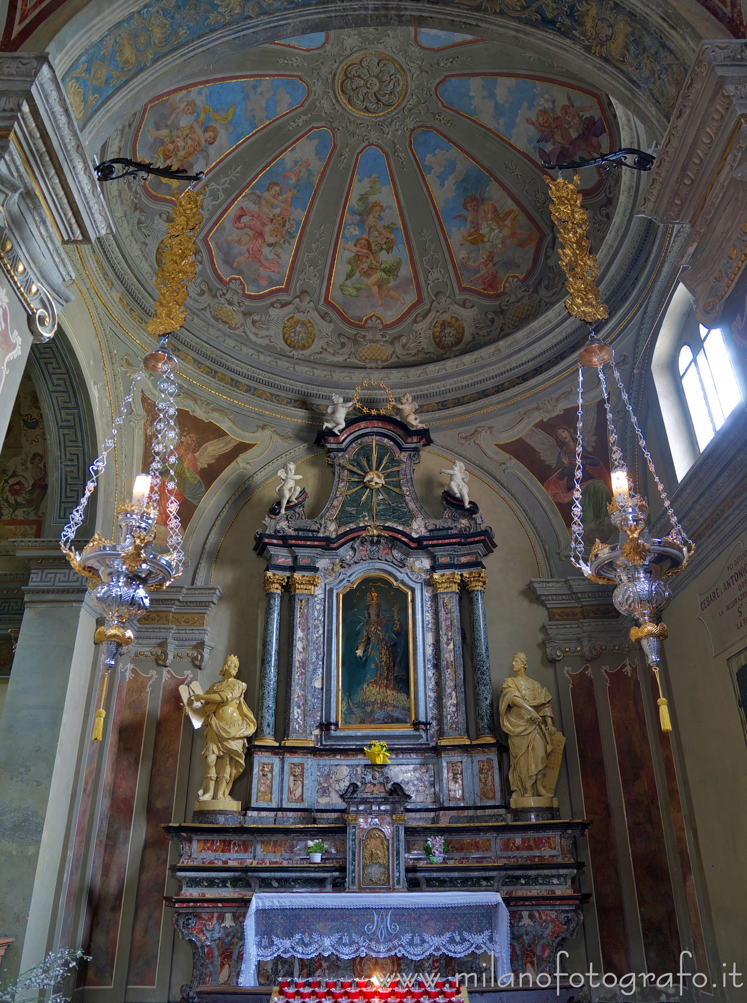 Soncino (Cremona) - Cappella dell'Immacolata Concezione nella Pieve di Santa Maria Assunta